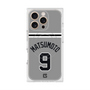 プレミアムスクエアケース with MagSafe［ 読売ジャイアンツ - #9 MATSUMOTO - ビジター ］