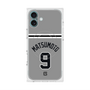 プレミアムスクエアケース with MagSafe［ 読売ジャイアンツ - #9 MATSUMOTO - ビジター ］