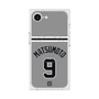プレミアムスクエアケース with MagSafe［ 読売ジャイアンツ - #9 MATSUMOTO - ビジター ］
