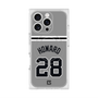 プレミアムスクエアケース with MagSafe［ 読売ジャイアンツ - #28 HOWARD - ビジター ］