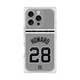 プレミアムスクエアケース with MagSafe［ 読売ジャイアンツ - #28 HOWARD - ビジター ］