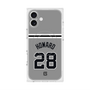 プレミアムスクエアケース with MagSafe［ 読売ジャイアンツ - #28 HOWARD - ビジター ］