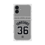 プレミアムスクエアケース with MagSafe［ 読売ジャイアンツ - #36 YAMASHIRO - ビジター ］