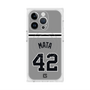 プレミアムスクエアケース with MagSafe［ 読売ジャイアンツ - #42 MATA - ビジター ］