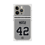 プレミアムスクエアケース with MagSafe［ 読売ジャイアンツ - #42 MATA - ビジター ］