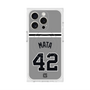 プレミアムスクエアケース with MagSafe［ 読売ジャイアンツ - #42 MATA - ビジター ］