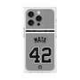 プレミアムスクエアケース with MagSafe［ 読売ジャイアンツ - #42 MATA - ビジター ］