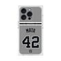 プレミアムスクエアケース with MagSafe［ 読売ジャイアンツ - #42 MATA - ビジター ］