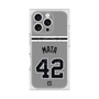 プレミアムスクエアケース with MagSafe［ 読売ジャイアンツ - #42 MATA - ビジター ］
