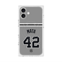 プレミアムスクエアケース with MagSafe［ 読売ジャイアンツ - #42 MATA - ビジター ］