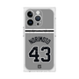 プレミアムスクエアケース with MagSafe［ 読売ジャイアンツ - #43 NORIMOTO - ビジター ］