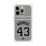 プレミアムスクエアケース with MagSafe［ 読売ジャイアンツ - #43 NORIMOTO - ビジター ］