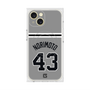 プレミアムスクエアケース with MagSafe［ 読売ジャイアンツ - #43 NORIMOTO - ビジター ］