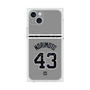 プレミアムスクエアケース with MagSafe［ 読売ジャイアンツ - #43 NORIMOTO - ビジター ］