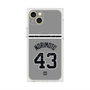 プレミアムスクエアケース with MagSafe［ 読売ジャイアンツ - #43 NORIMOTO - ビジター ］