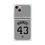 プレミアムスクエアケース with MagSafe［ 読売ジャイアンツ - #43 NORIMOTO - ビジター ］
