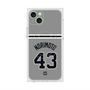 プレミアムスクエアケース with MagSafe［ 読売ジャイアンツ - #43 NORIMOTO - ビジター ］