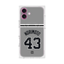 プレミアムスクエアケース with MagSafe［ 読売ジャイアンツ - #43 NORIMOTO - ビジター ］