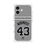 プレミアムスクエアケース with MagSafe［ 読売ジャイアンツ - #43 NORIMOTO - ビジター ］