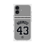 プレミアムスクエアケース with MagSafe［ 読売ジャイアンツ - #43 NORIMOTO - ビジター ］