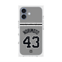 プレミアムスクエアケース with MagSafe［ 読売ジャイアンツ - #43 NORIMOTO - ビジター ］