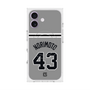 プレミアムスクエアケース with MagSafe［ 読売ジャイアンツ - #43 NORIMOTO - ビジター ］