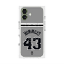 プレミアムスクエアケース with MagSafe［ 読売ジャイアンツ - #43 NORIMOTO - ビジター ］