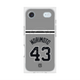 プレミアムスクエアケース with MagSafe［ 読売ジャイアンツ - #43 NORIMOTO - ビジター ］