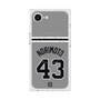 プレミアムスクエアケース with MagSafe［ 読売ジャイアンツ - #43 NORIMOTO - ビジター ］