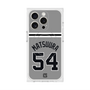 プレミアムスクエアケース with MagSafe［ 読売ジャイアンツ - #54 MATSUURA - ビジター ］