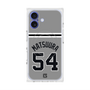 プレミアムスクエアケース with MagSafe［ 読売ジャイアンツ - #54 MATSUURA - ビジター ］