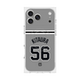 プレミアムスクエアケース with MagSafe［ 読売ジャイアンツ - #56 KITAURA - ビジター ］