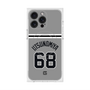 プレミアムスクエアケース with MagSafe［ 読売ジャイアンツ - #68 UTSUNOMIYA - ビジター ］