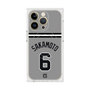 プレミアムスクエアケース with MagSafe［ 読売ジャイアンツ - #6 SAKAMOTO - ビジター ］