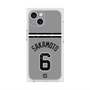 プレミアムスクエアケース with MagSafe［ 読売ジャイアンツ - #6 SAKAMOTO - ビジター ］