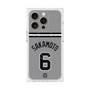 プレミアムスクエアケース with MagSafe［ 読売ジャイアンツ - #6 SAKAMOTO - ビジター ］