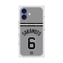 プレミアムスクエアケース with MagSafe［ 読売ジャイアンツ - #6 SAKAMOTO - ビジター ］