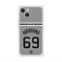 プレミアムスクエアケース with MagSafe［ 読売ジャイアンツ - #69 HIRAYAMA - ビジター ］
