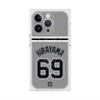 プレミアムスクエアケース with MagSafe［ 読売ジャイアンツ - #69 HIRAYAMA - ビジター ］