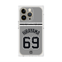 プレミアムスクエアケース with MagSafe［ 読売ジャイアンツ - #69 HIRAYAMA - ビジター ］