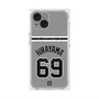 プレミアムスクエアケース with MagSafe［ 読売ジャイアンツ - #69 HIRAYAMA - ビジター ］