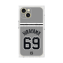 プレミアムスクエアケース with MagSafe［ 読売ジャイアンツ - #69 HIRAYAMA - ビジター ］
