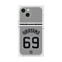 プレミアムスクエアケース with MagSafe［ 読売ジャイアンツ - #69 HIRAYAMA - ビジター ］