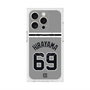 プレミアムスクエアケース with MagSafe［ 読売ジャイアンツ - #69 HIRAYAMA - ビジター ］