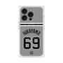 プレミアムスクエアケース with MagSafe［ 読売ジャイアンツ - #69 HIRAYAMA - ビジター ］