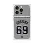 プレミアムスクエアケース with MagSafe［ 読売ジャイアンツ - #69 HIRAYAMA - ビジター ］
