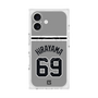 プレミアムスクエアケース with MagSafe［ 読売ジャイアンツ - #69 HIRAYAMA - ビジター ］