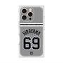 プレミアムスクエアケース with MagSafe［ 読売ジャイアンツ - #69 HIRAYAMA - ビジター ］