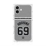 プレミアムスクエアケース with MagSafe［ 読売ジャイアンツ - #69 HIRAYAMA - ビジター ］