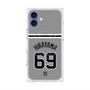 プレミアムスクエアケース with MagSafe［ 読売ジャイアンツ - #69 HIRAYAMA - ビジター ］